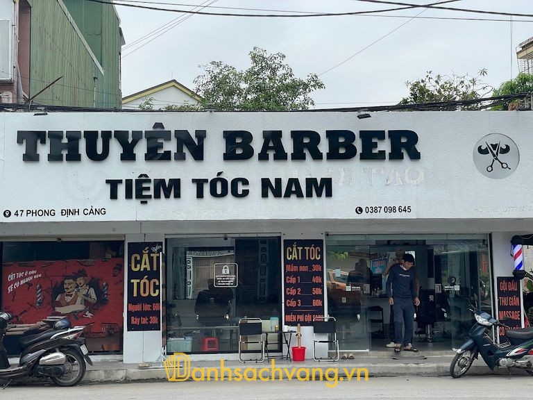 Thuyên Barber - barber shop cắt tóc nam ở Nghệ An
