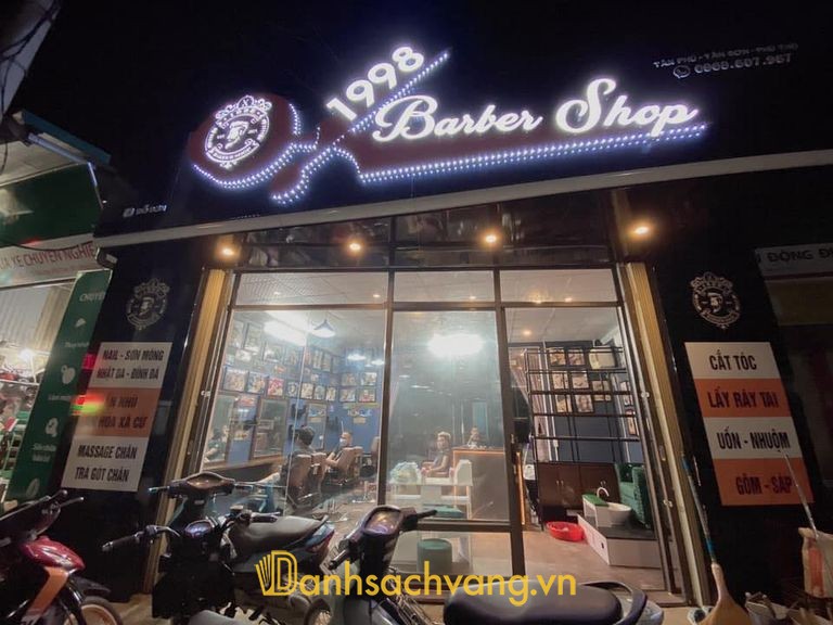 Cắt Tóc Nam - 1998 Barber Shop - Tân Sơn