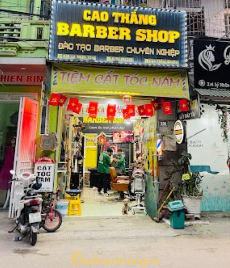 Cao Thắng Barber Shop Academy tiệm cắt tóc nam ở thanh hóa