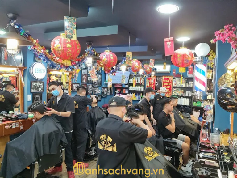 Barbershop Vũ Trí 2 tiệm cắt tóc nam đẹp ở tphcm