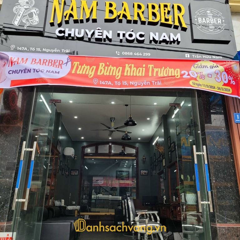 Nam Barber - barber shop cắt tóc nam ở Tuyên Quang