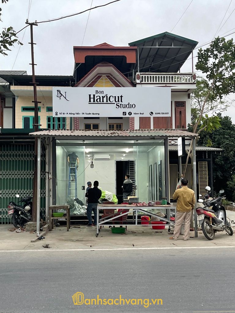 BON Haircut Studio - địa chỉ cắt tóc tại Nông Tiến Tuyên Quang