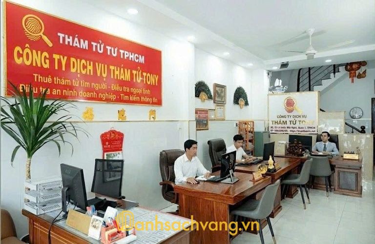 Công Ty Dịch Vụ Thám Tử Tony tại 33 Lê Duẩn TPHCM