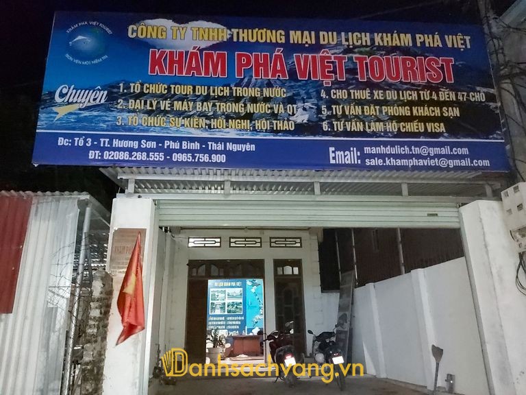Công Ty TNHH Thương Mại Du Lịch Khám Phá Việt - công ty du lịch ở Thái Nguyên