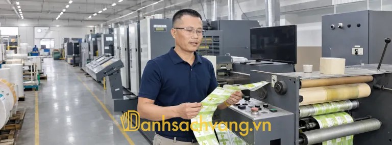 Công ty TNHH Vĩnh Tường An - công ty in ấn tem nhãn tại Long An