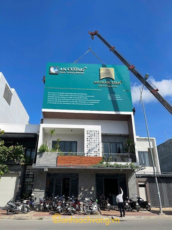Showroom An Ngọc Điền - Thiết kế thi công tủ bếp tại Phan Rang Khánh Hòa