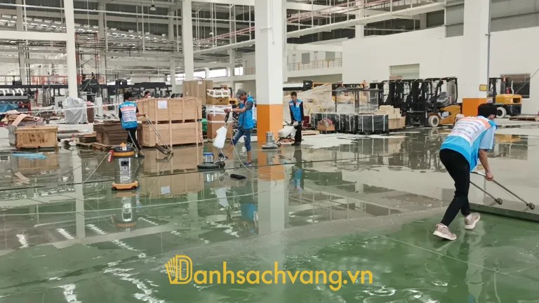 Vệ sinh Công nghiệp Tâm Tín - dịch vụ vệ sinh nhà xưởng tại Bình Dương