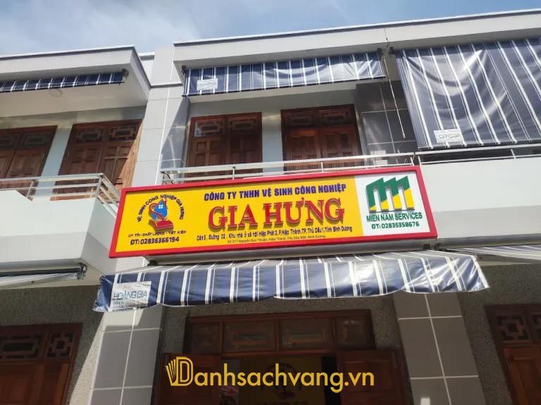 Công ty Vệ sinh Công nghiệp Gia Hưng - dịch vụ vệ sinh tại Bình Dương