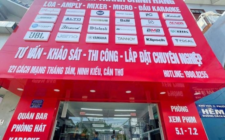 5 Cửa hàng bán loa ở Cần Thơ nổi tiếng, được đánh giá cao
