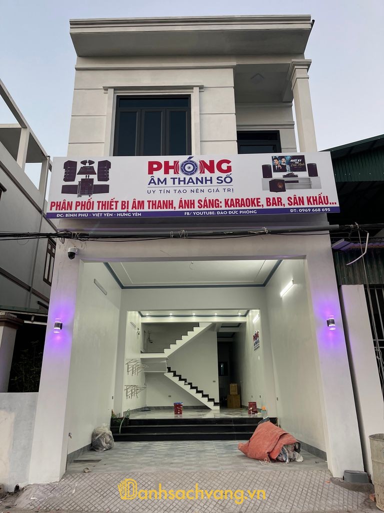 Phóng Âm Thanh Số - thiết bị karaoke tại Hưng Yên