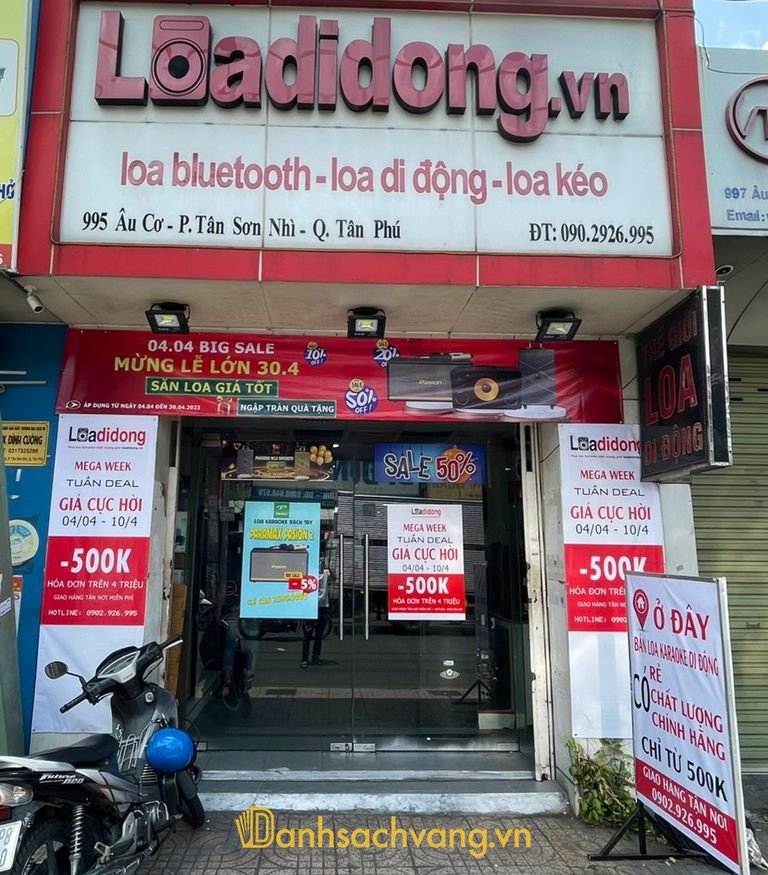 Loa kéo Âu Cơ tại Phạm Văn Bạch