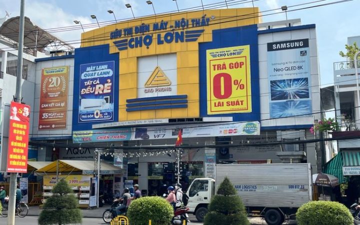 10 Cửa hàng điện máy ở Khánh Hòa chính hãng, giao hàng nhanh
