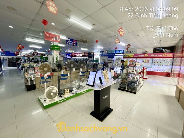 Điện Máy MediaMart Phú Thọ - 22 Đinh Tiên Hoàng