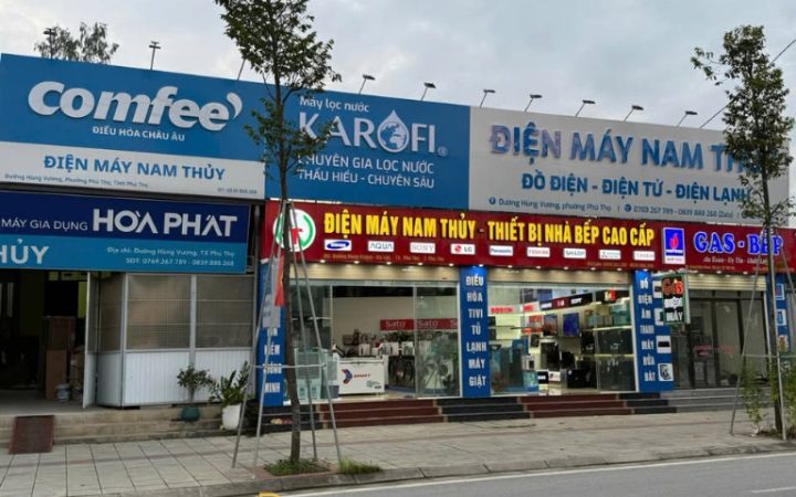 10 Cửa hàng điện máy ở Phú Thọ chính hãng, giao hàng nhanh