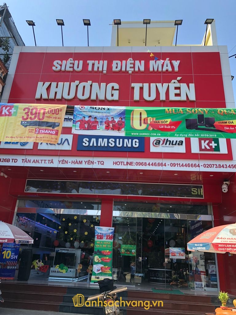 Siêu thị Điện Máy Khương Tuyến Hàm Yên Tuyên Quang