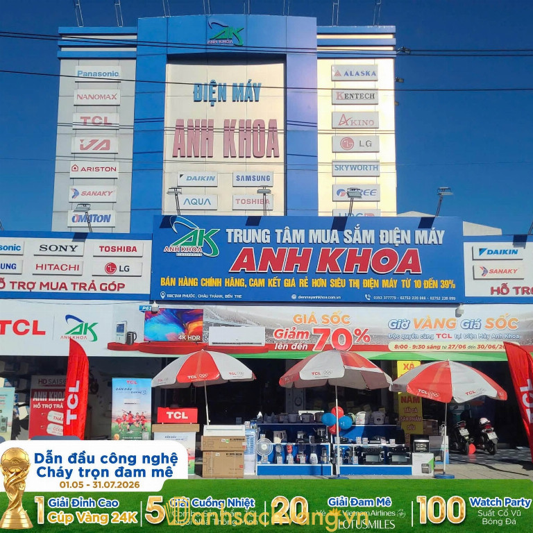 Trung Tâm Điện Máy Anh Khoa – Sơn Đông