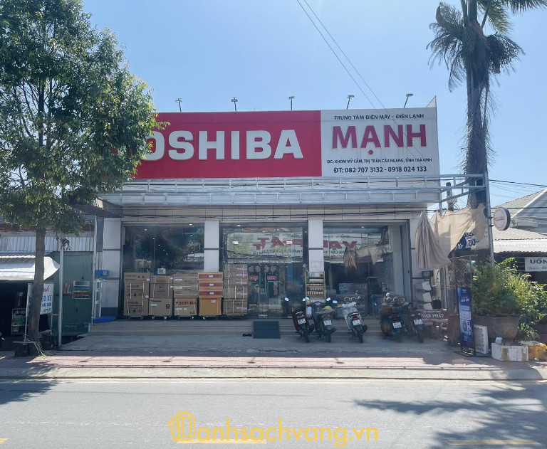 Cửa Hàng Điện Máy Mạnh – Đường 3 Tháng 2, Cầu Ngang