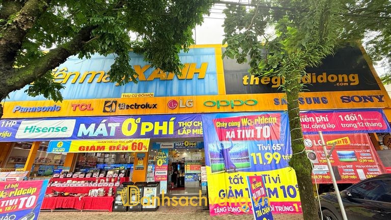 Siêu thị Điện Máy XANH Tân Uyên - cửa hàng điện máy tại Lai Châu