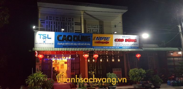 Cửa Hàng Điện Nước Cao Dũng - cung cấp vật tư điện nước tại Thạnh Quới
