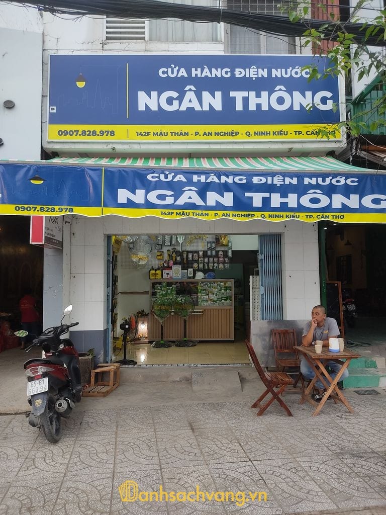 Cửa Hàng Ngân Thông - điện nước gia dụng trên đường Mậu Thân Cần Thơ