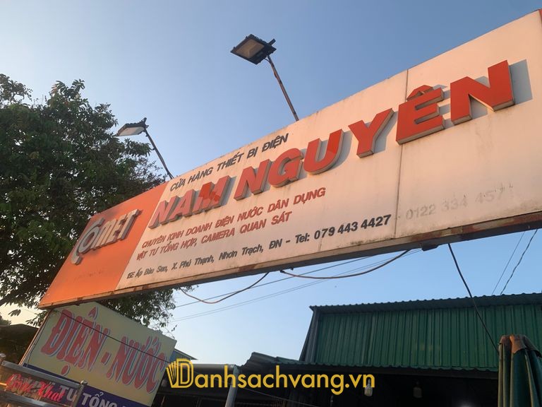 Cửa Hàng Điện Nước Nam Nguyên - cửa hàng điện nước tại Nhơn Trạch