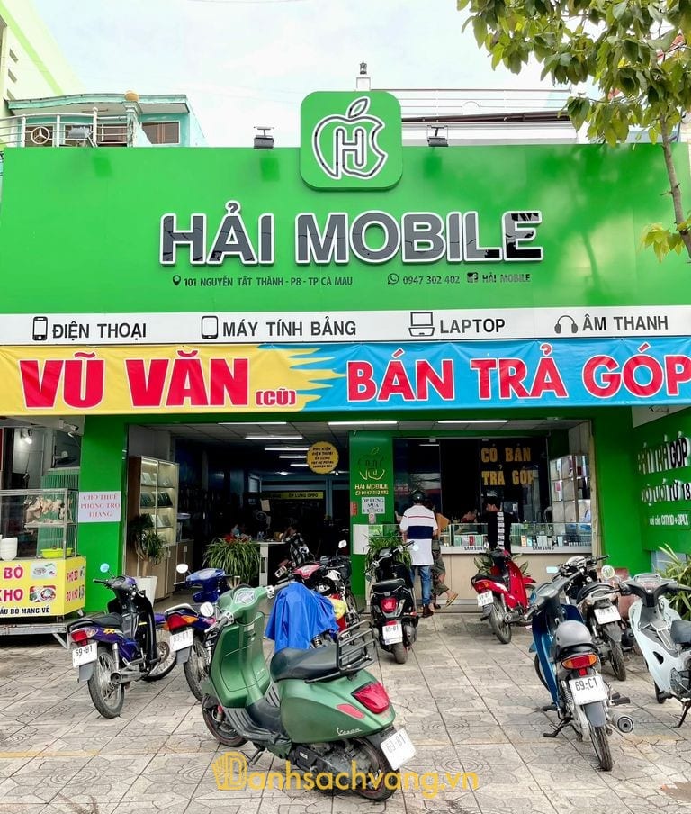 Hải Mobile Cà Mau - cửa hàng điện thoại ở Cà Mau trên Nguyễn Tất Thành