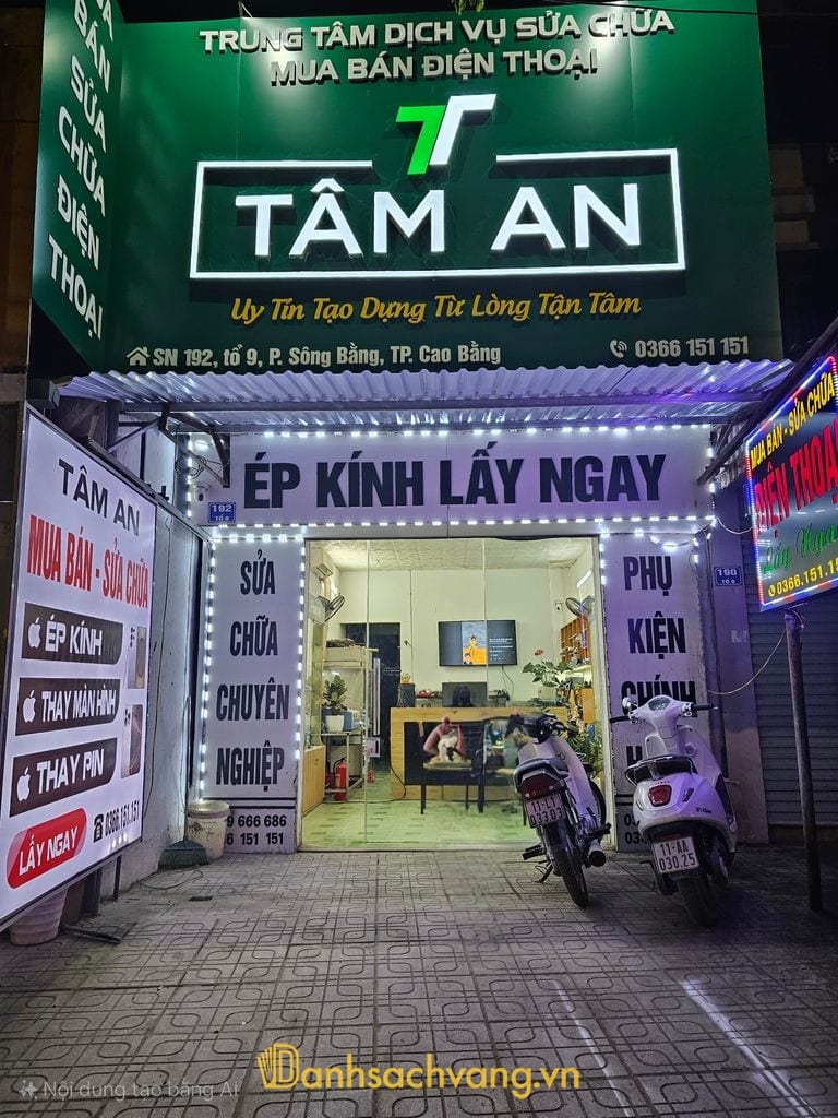 Tâm An - cửa hàng điện thoại ở Cao Bằng tại Nà Cạn