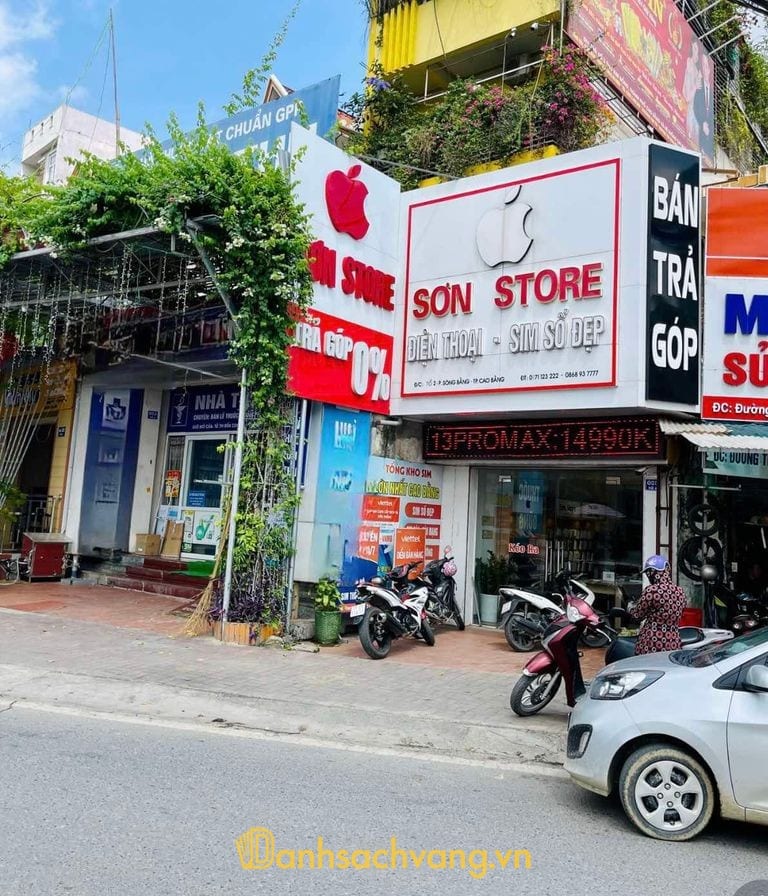 SƠN STORE ĐIỆN THOẠI CAO BẰNG - địa chỉ mua bán iPhone tại Cao Bằng
