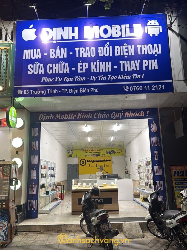 Định Mobile - cửa hàng điện thoại ở Điện Biên tại Trường Chinh