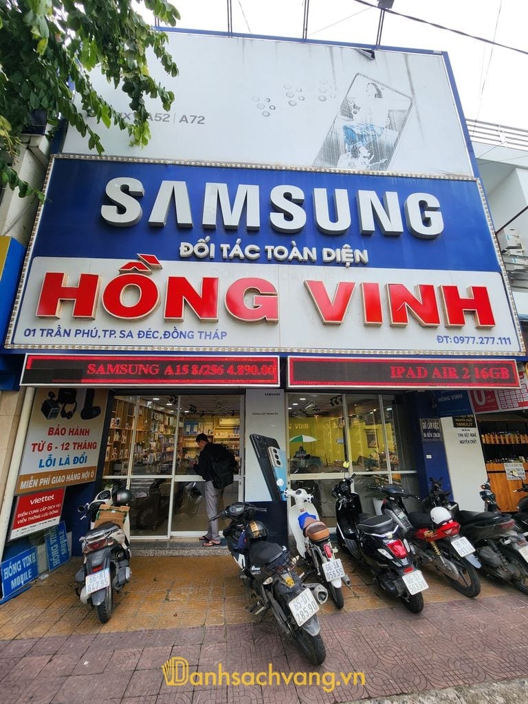 ĐTDD Hồng Vinh - cửa hàng điện thoại ở Đồng Tháp