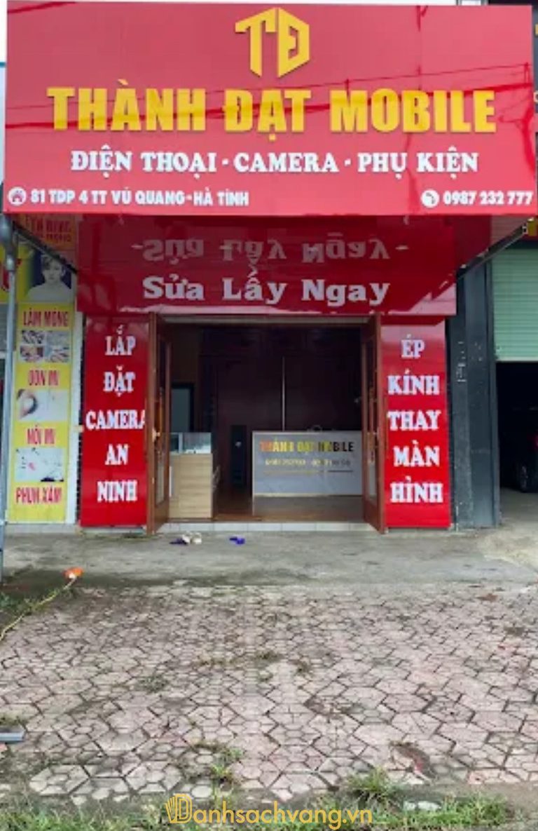 Thành Đạt Mobile - cửa hàng điện thoại ở Hà Tĩnh