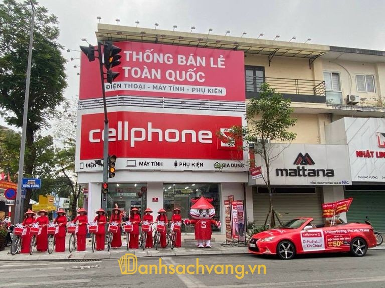 CellphoneS - cửa hàng điện thoại ở Huế