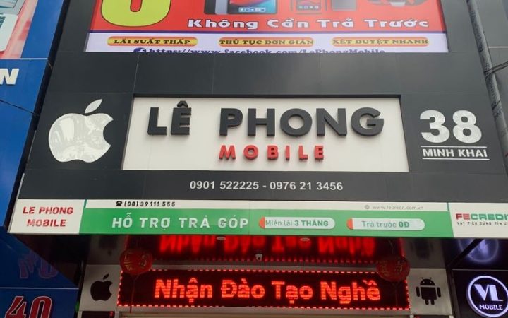 10 Cửa hàng điện thoại ở Nghệ An chính hãng, nhiều mẫu hot
