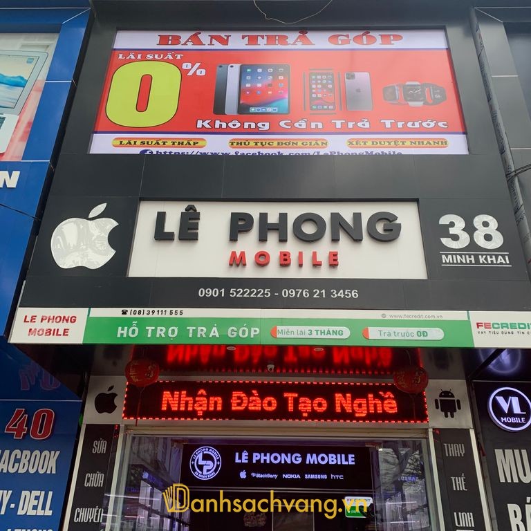 Lê Phong Mobile - cửa hàng điện thoại ở Nghệ An