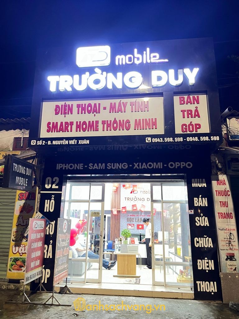 Trường Duy Mobile - cửa hàng điện thoại ở Nghệ An
