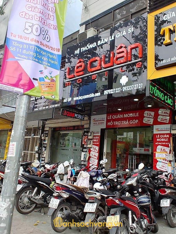Lê Quân Mobile - cửa hàng điện thoại ở TPHCM
