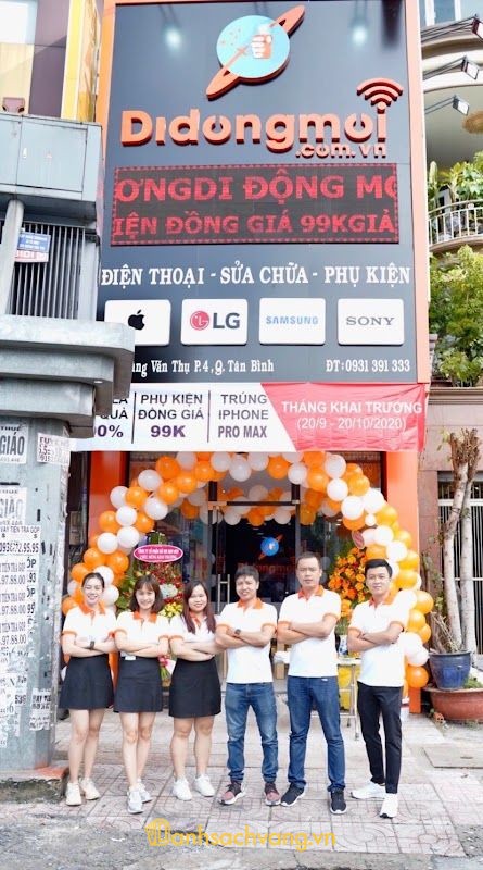 Di Động Mới - cửa hàng điện thoại ở TPHCM