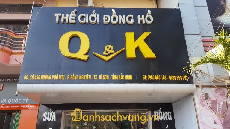 Shop Đồng Hồ QK tại Phố Mới Đồng Nguyên