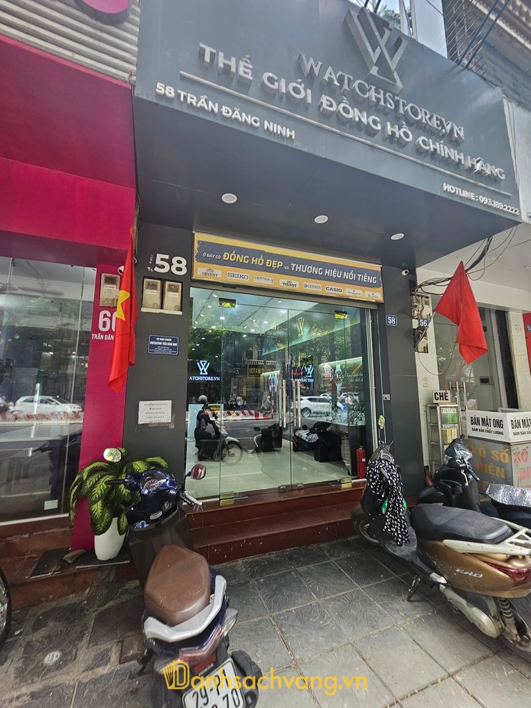 WatchStore - cửa hàng đồng hồ tại 58 Trần Đăng Ninh Hà Nội