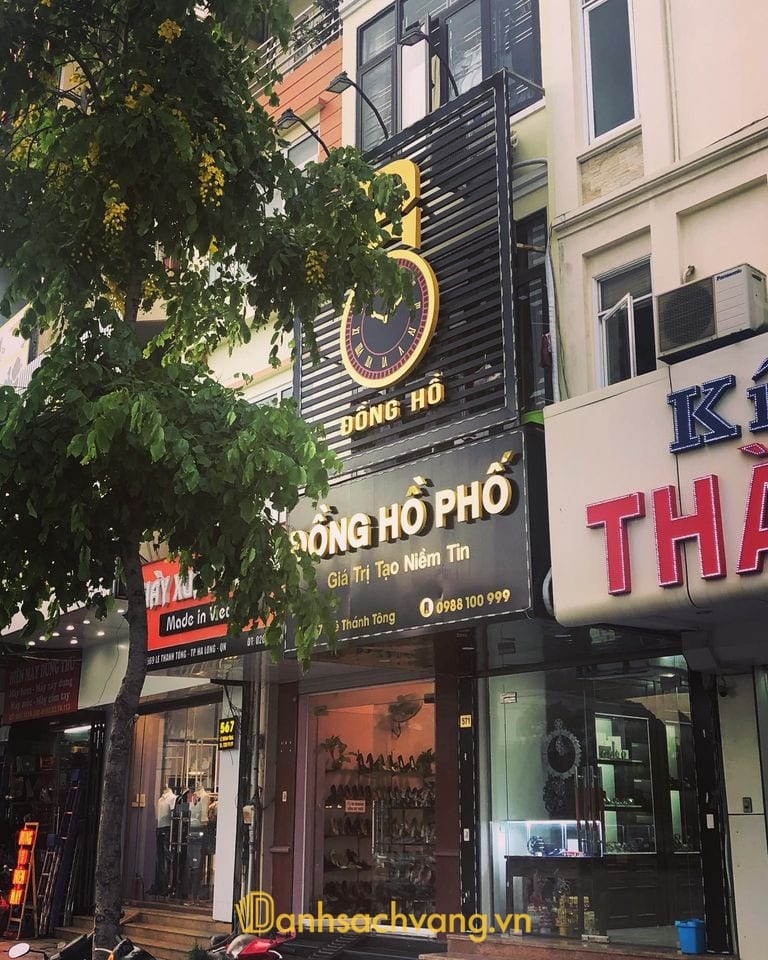 Phố Đồng Hồ Hạ Long - cửa hàng đồng hồ ở Quảng Ninh