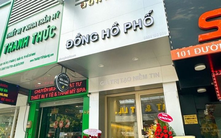 10 Cửa hàng đồng hồ ở TPHCM chính hãng, có bảo hành