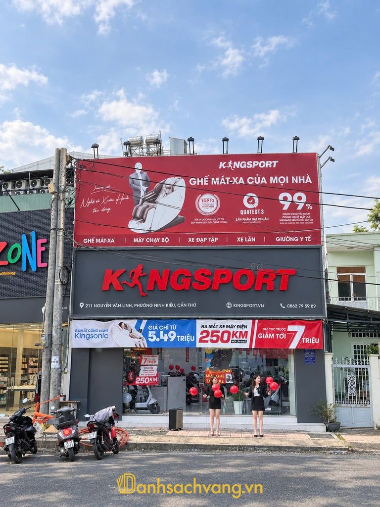 Kingsport Nguyễn Văn Linh - showroom ghế massage Cần Thơ