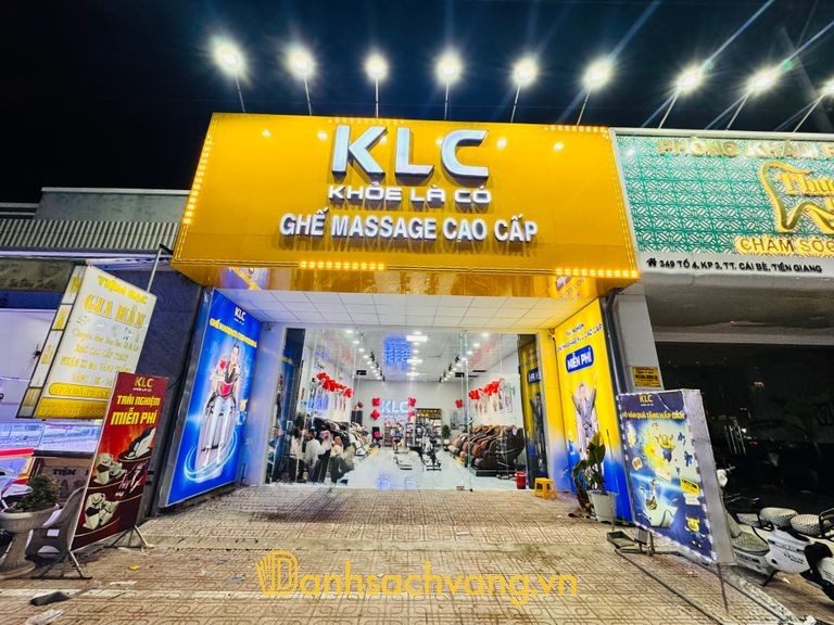 Cửa hàng ghế massage KLC Cái Bè tại Đồng Tháp