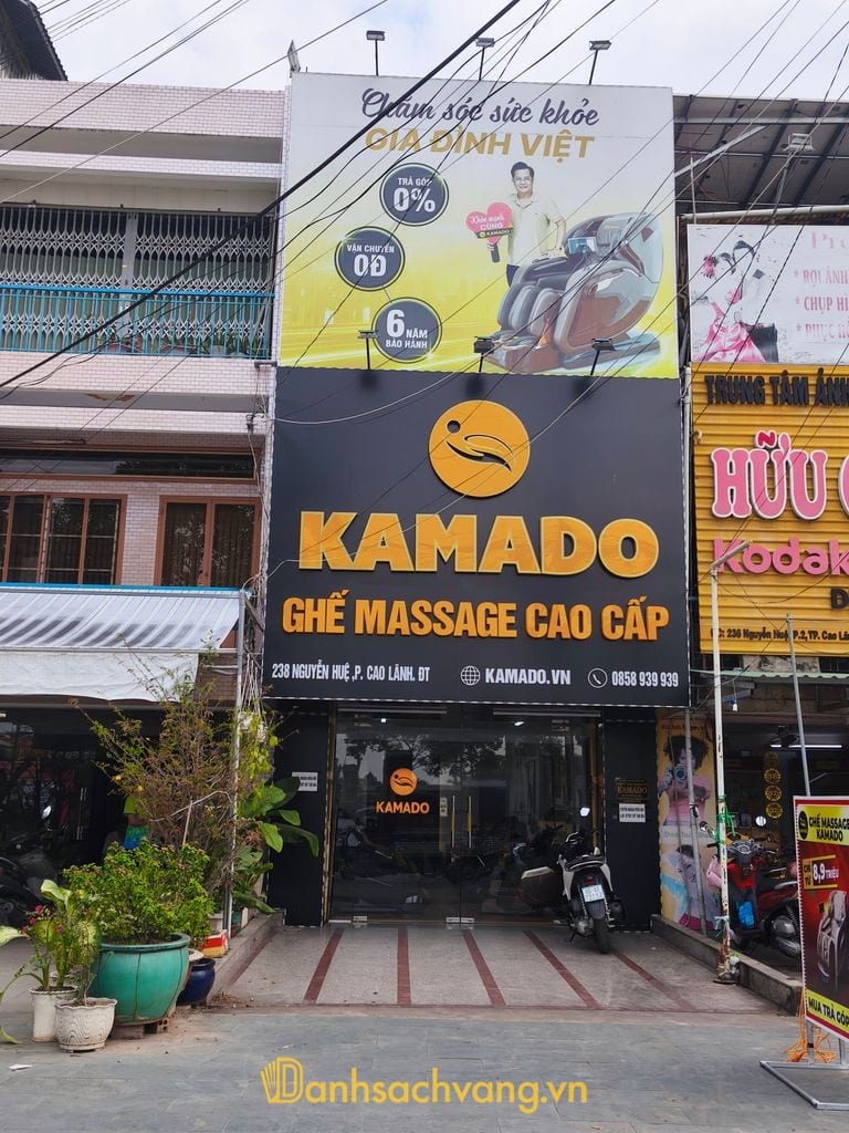 Ghế Massage Kamado Cao Lãnh tại Đồng Tháp