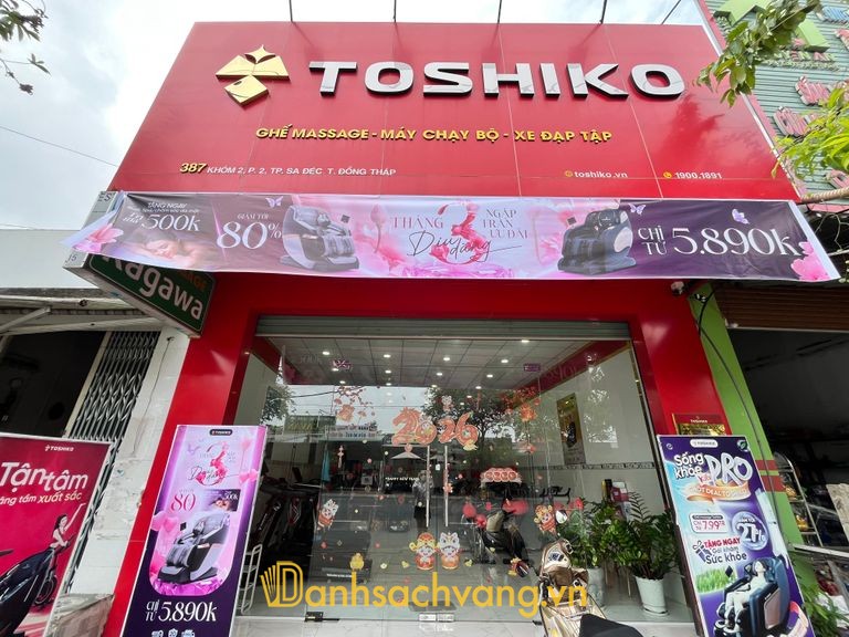 Cửa hàng ghế massage Toshiko Đồng Tháp tại Sa Đéc