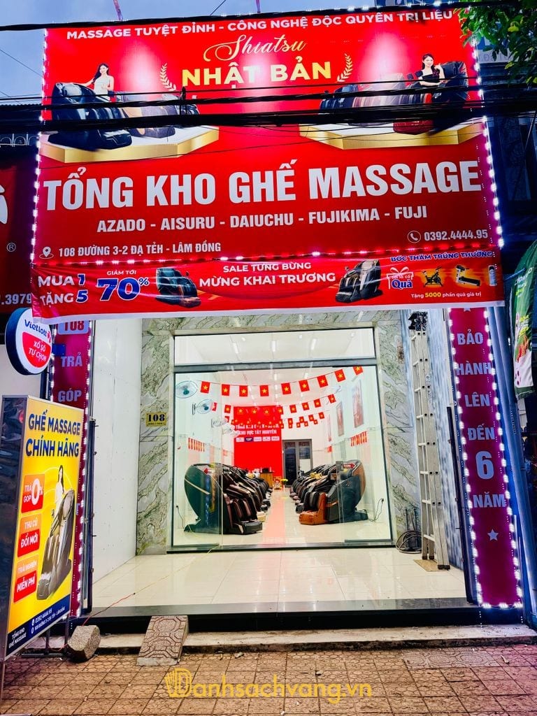 Tổng Kho Ghế Massage Đạ Tẻh tại Lâm Đồng