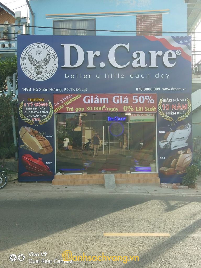 Ghế Massage Dr.Care Đà Lạt - cửa hàng ghế massage tại Lâm Đồng