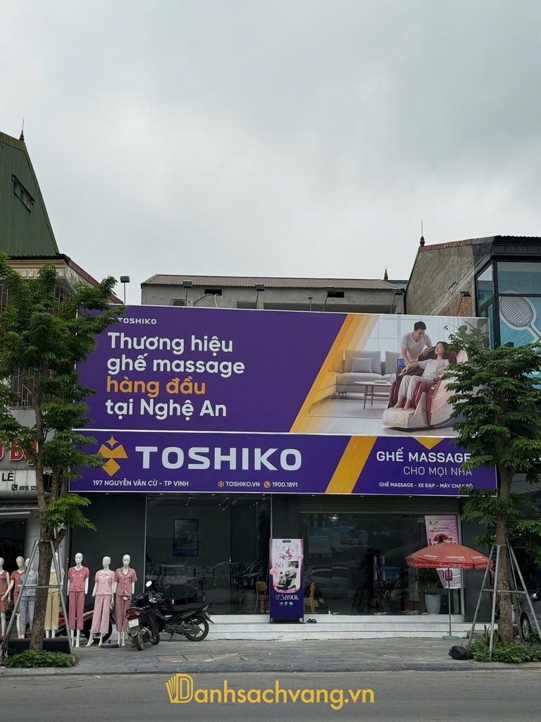 Ghế Massage Toshiko Vinh - cửa hàng ghế massage ở Nghệ An
