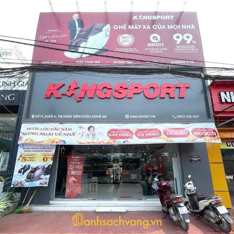 Kingsport Diễn Châu - cửa hàng ghế massage ở Nghệ An