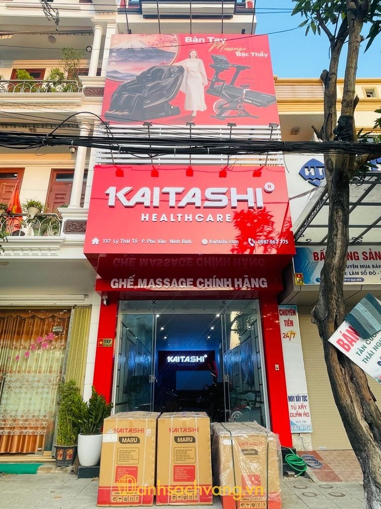 Ghế Massage Kaitashi Hà Nam tại Phù Vân Ninh Bình
